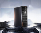 El MS-S1 Max tiene dos puertos USB 4 v2 de 80 Gbps. En la imagen: una foto promocional del mini PC. (Fuente de la imagen: Minisforum)
