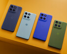 Motorola describe los colores de lanzamiento del Moto G56 como Black Oyster, Grey Mist, Dazzling Blue y Dill, todos ellos con la marca Pantone. (Fuente de la imagen: Motorola)