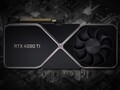 Una eventual GeForce RTX 4090 Ti podría producir hasta 100 TFLOPS de cálculo. (Fuente de la imagen: Nvidia (maqueta de la 3090)/Unsplash - editada)