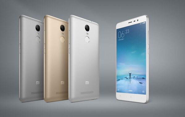 El Redmi Note 3 fue el primer smartphone de Xiaomi con escáner de huellas dactilares. (Fuente de la imagen: Xiaomi)