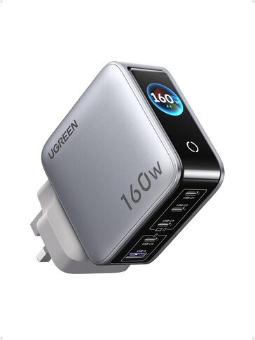 Ugreen Nexode Pro de 160 W con enchufe británico