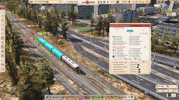 En la imagen: una captura de pantalla del juego «Workers & Resources: Soviet Republic».
