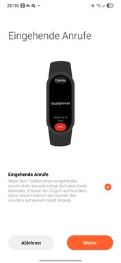 Configuración de la Xiaomi Smart Band 10