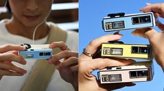 La Yashica Y16 incorpora un visor óptico y un flash en un cuerpo de estilo retro.