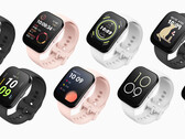 El Amazfit Bip 5 en sus tres colores de lanzamiento. (Fuente de la imagen: Amazfit)