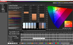 ColorChecker antes de la calibración