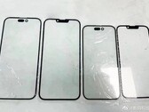 El iPhone 14 y el iPhone 14 Pro serán los iPhones insignia más pequeños que Apple lance este año. (Fuente de la imagen: Weibo)