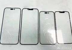 El iPhone 14 y el iPhone 14 Pro serán los iPhones insignia más pequeños que Apple lance este año. (Fuente de la imagen: Weibo)