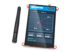MaTouch ESP32-S3 MaUWB: sistema para el seguimiento de la propia posición