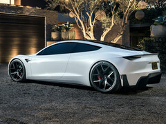El nuevo concepto de Tesla Roadster. (Fuente de la imagen: Tesla)