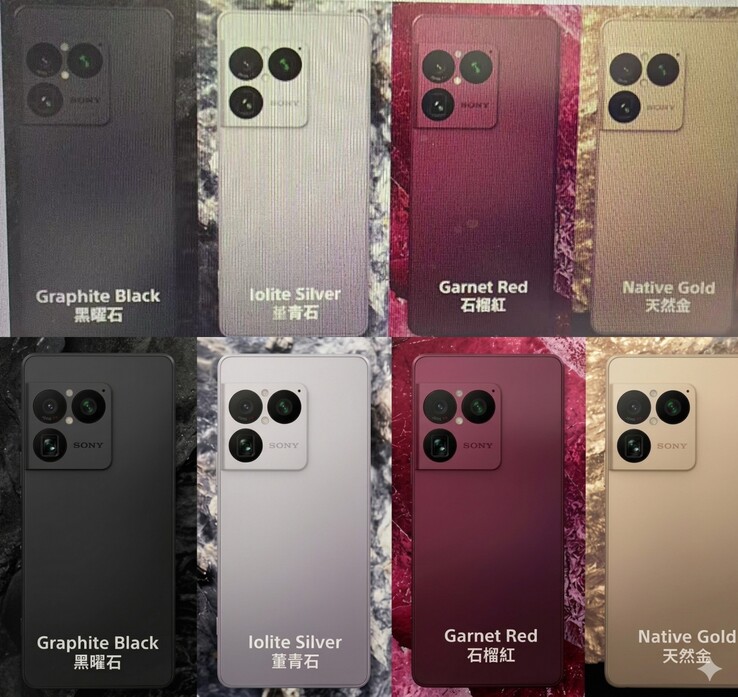 Filtradas imágenes de marketing del Sony Xperia 1 VIII.