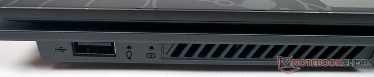 Izquierda: 1x USB 2.0 Tipo A