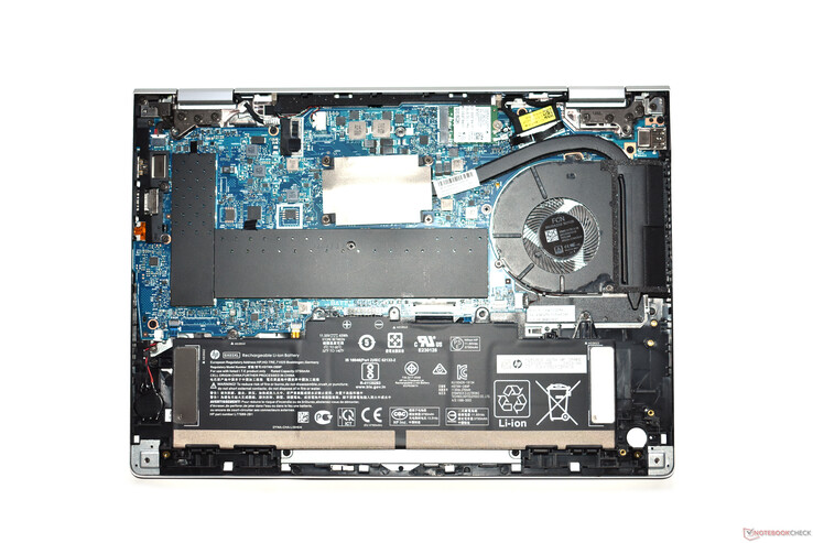Una vista del interior del HP ProBook x360 435 G7