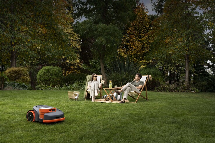 Robot cortacésped Navimow H2 de Segway