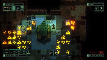 En la imagen: una captura de pantalla del juego Quasimorph.