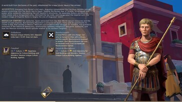 En la imagen: una captura de pantalla del juego «Civilization VII», de Sid Meier.
