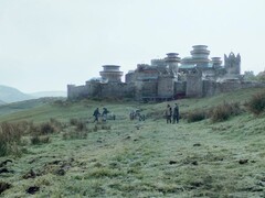 Una imagen que muestra Invernalia, la capital del Norte en Juego de Tronos. (Fuente de la imagen: Juegos de Tronos) 