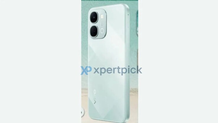 El Vivo Y31T parece presentar un diseño modificado con un módulo de cámara cuadrado.