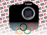 Parece que la Canon EOS R1 se exhibirá en los Juegos Olímpicos de Verano de 2024 antes de su lanzamiento. (Fuente de la imagen: Canon / Juegos Olímpicos)