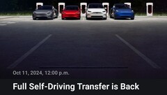 La oferta de transferencia gratuita de FSD se unirá a un acuerdo de prueba (Fuente de la imagen: Tesla)