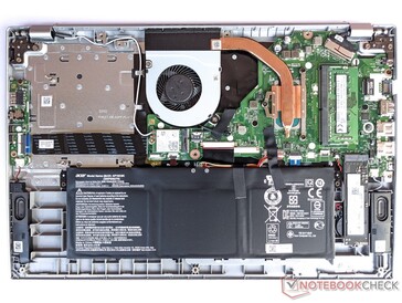 Acer Aspire 5 A515-56-511A - opciones de mantenimiento