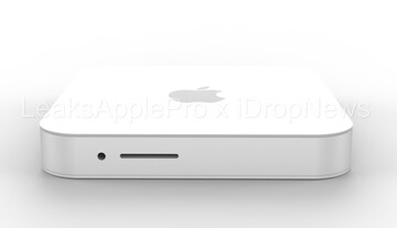 El último concepto de Mac mini. (Fuente de la imagen: LeaksApplePro/iDropNews)