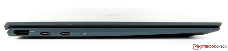 Izquierda: HDMI, USB 3.2 Gen 2 Tipo-C
