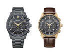 Los Citizen AN8197-52E y AN8193-02H sobre fondo blanco.
