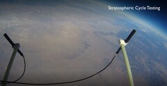 Una batería de EGI se somete a pruebas en la estratosfera. (Fuente: EGI)