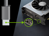 La serie GeForce RTX 20 será la primera y última vez que veamos el conector VirtualLink. (Fuente de la imagen: NVIDIA)