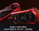 Imagen que muestra la ROG Matrix RTX 5090. (Fuente de la imagen: ASUS)