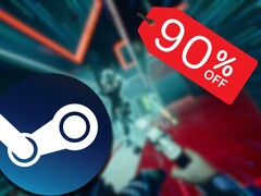 Hasta el 26 de abril, Severed Steel está disponible en Steam con un descuento del 90% por 2,50 dólares en lugar de 25. (Fuente de la imagen: Steam)