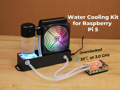 Seeed Studio estrena un kit refrigerador de agua para Raspberry Pi 5 (Fuente de la imagen: Seeed Studio)