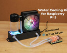 Seeed Studio estrena un kit refrigerador de agua para Raspberry Pi 5 (Fuente de la imagen: Seeed Studio)