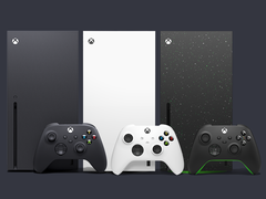 La consola Xbox Series X de Microsoft fotografiada en varios colores (fuente de la imagen: Xbox)