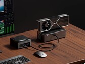 La base AG01 eGPU de Aoostar luce un diseño atemporal. (Fuente de la imagen: Aoostar)