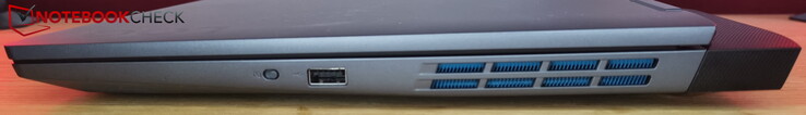 Derecha: obturador de cámara web, USB-A 3.2 Gen 1 (5 Gbit/s)
