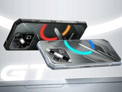 El Blade GT Pro es un teléfono resistente con iluminación RGB especial en la parte trasera (Fuente de la imagen: Doogee)