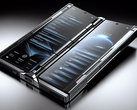 Se dice que el iPhone plegable tendrá una pantalla interior de 7,8 pulgadas. (Fuente de la imagen: AI-generated using Dall-E)