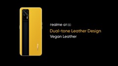 Realme confirma el SKU Racing Yellow del GT. (Fuente: Realme)