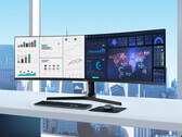 El Business-Monitor S9U tiene una relación de aspecto de 32:9 y una resolución de 5K. (Fuente de la imagen: Samsung)