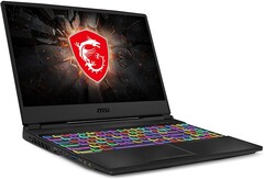 MSI GL65 10SFK con pantalla de 144 Hz 3 ms, GeForce RTX 2070, 512 GB NVMe SSD, y 16 GB de RAM ahora a la venta por 1400 USD (Fuente: Amazon)