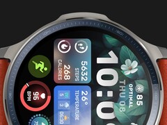 Se espera que el Amazfit Balance 2 XT sea una versión en titanio del smartwatch Balance 2 (en la imagen). (Fuente de la imagen: Amazfit)