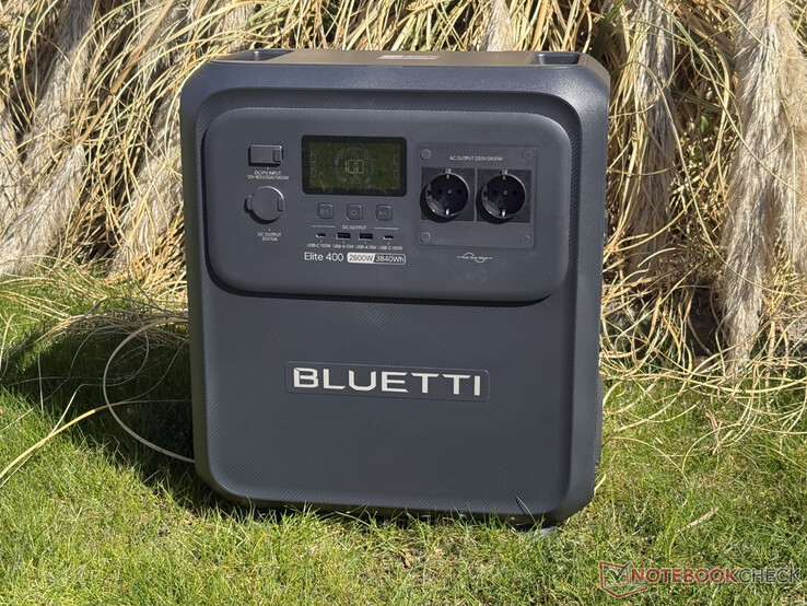 Estación eléctrica Bluetti Elite 400 en pruebas