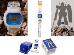 El DW-5600 de Casio, con temática Gundam, combina un diseño transparente con colores inspirados en el RX-78-2 y un embalaje de edición especial.