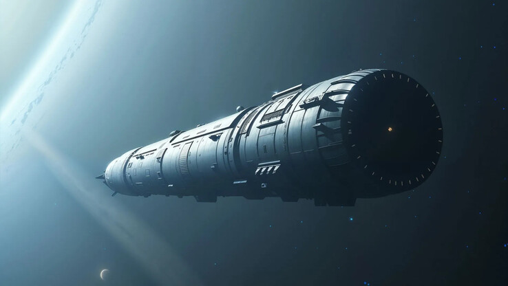 Impresión artística del aspecto que podría tener la nave espacial Chrysalis. (Fuente de la imagen: Giacomo Infelise, Veronica Magli, Guido Sbrogio, Nevenka Martinello y Federica Chiara Serpe)