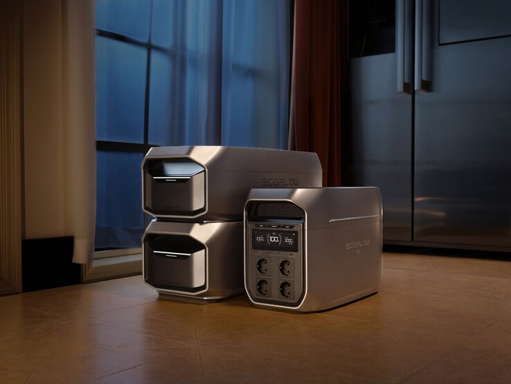 La EcoFlow Delta 3 Max Plus es ampliable. (Fuente de la imagen: EcoFlow)
