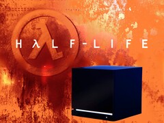 Fondo de Half-Life con la Steam Machine de Valve (Fuente de la imagen: Valve con ediciones)