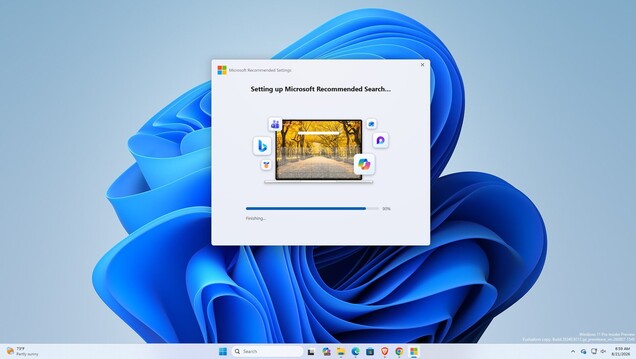 Instalación de la nueva aplicación «Configuración» de Microsoft.