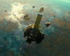 Una captura de pantalla de la revelación cinemática de Marathon en 2025 (fuente de la imagen: Sala de prensa de Bungie)